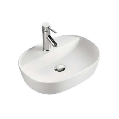 New arrival China factory european style high quality bathroom modern oval design ceramic sanitary basin