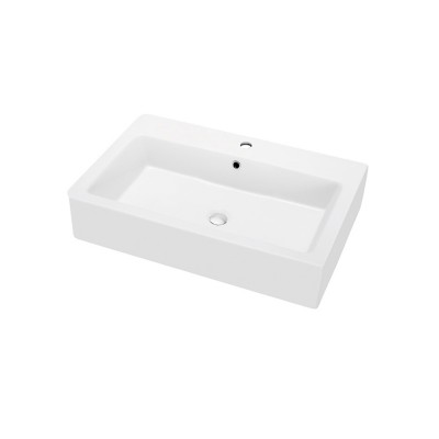 Chaozhou  factory wholesale modern design commercial porcelain cabinet countertop bathroom ceramic hand wash basin